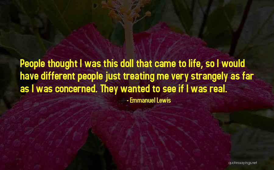 Emmanuel Lewis Quotes 448628