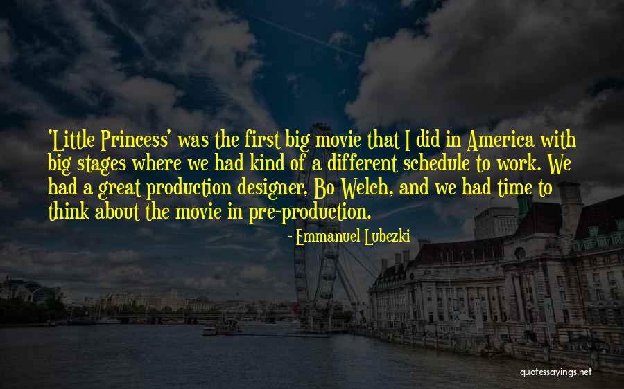Emmanuel Lubezki Quotes 480063 Emmanuel Lubezki Quotes 480063