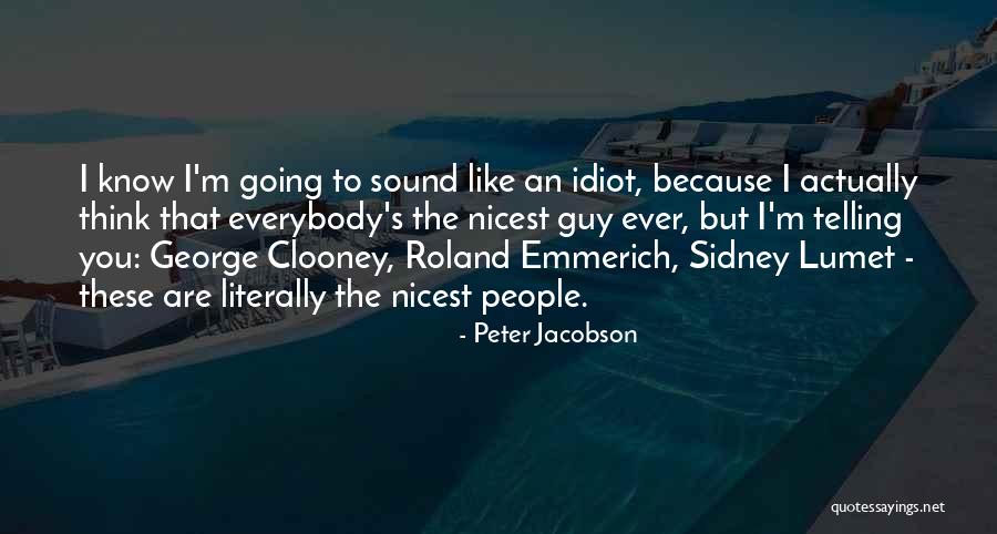 Emmerich Quotes By Peter Jacobson Emmerich Quotes By Peter Jacobson