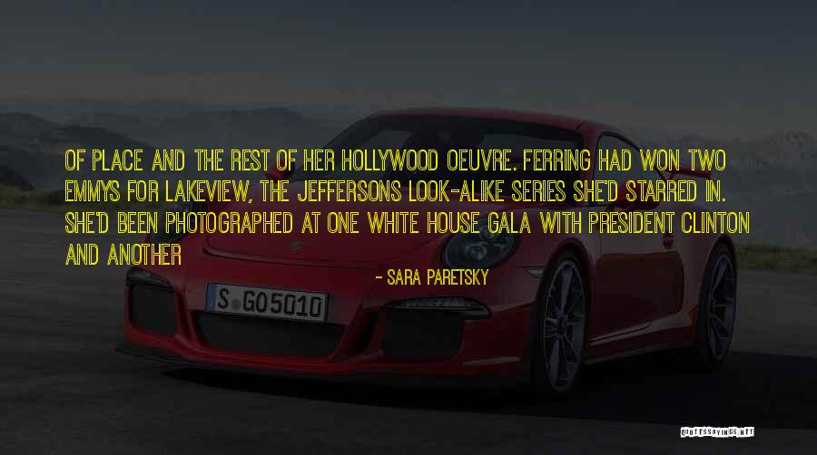 Emmys Best Quotes By Sara Paretsky Emmys Best Quotes By Sara Paretsky