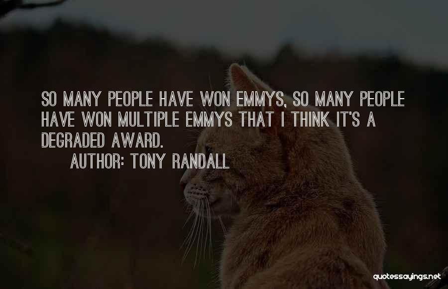 Emmys Quotes By Tony Randall