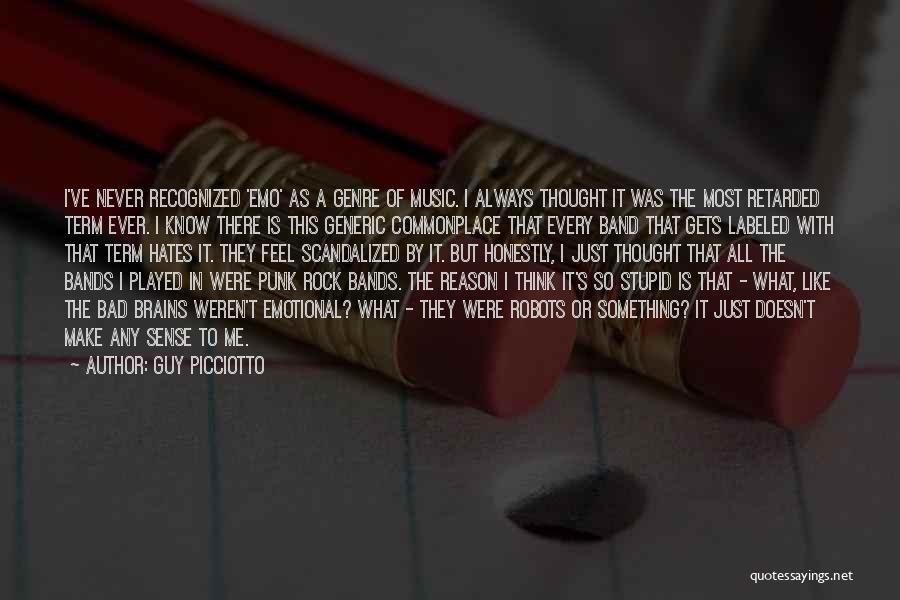 Emo Bands Quotes By Guy Picciotto