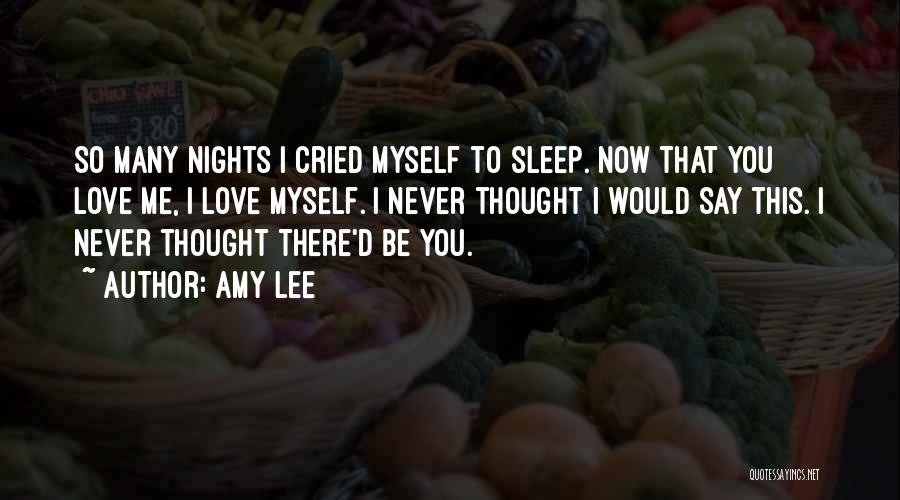 Emo Love Quotes By Amy Lee