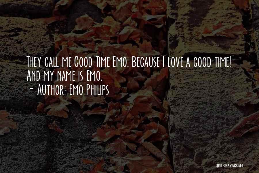 Emo Love Quotes By Emo Philips