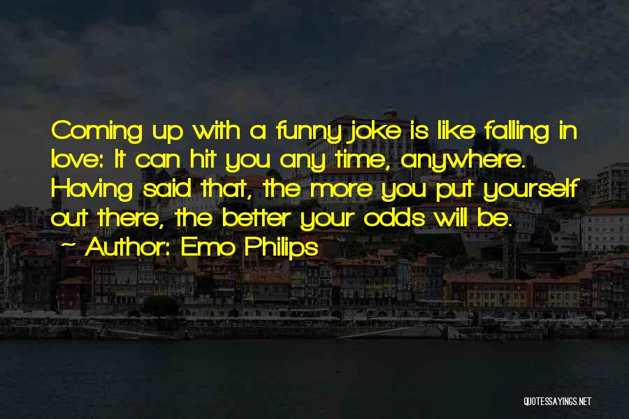 Emo Love Quotes By Emo Philips