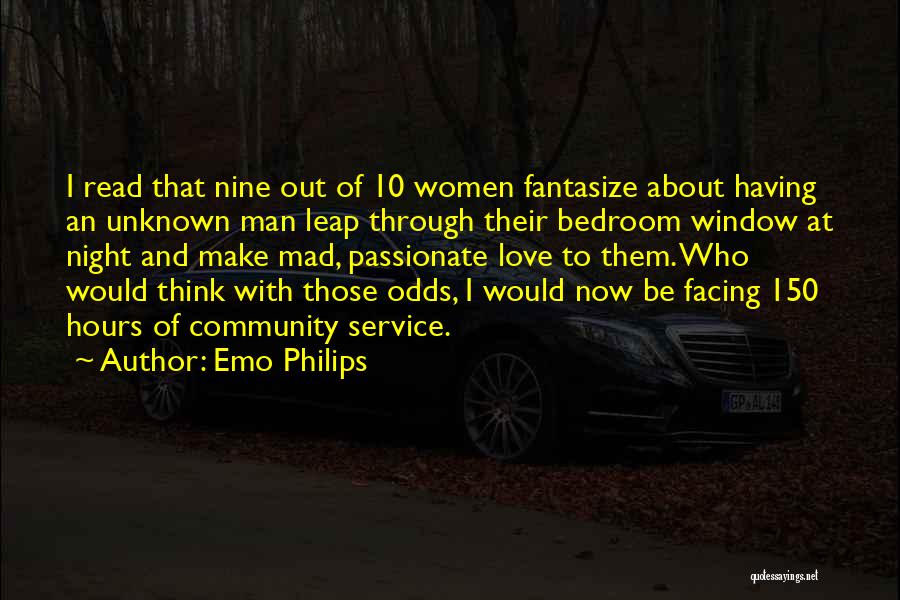 Emo Love Quotes By Emo Philips