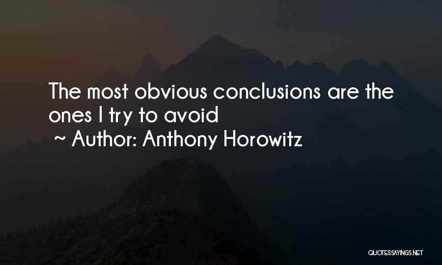 Emory Tate Quotes By Anthony Horowitz