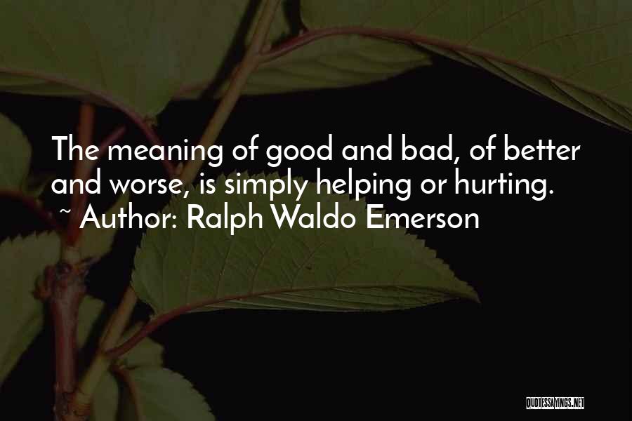 Emory Tate Quotes By Ralph Waldo Emerson