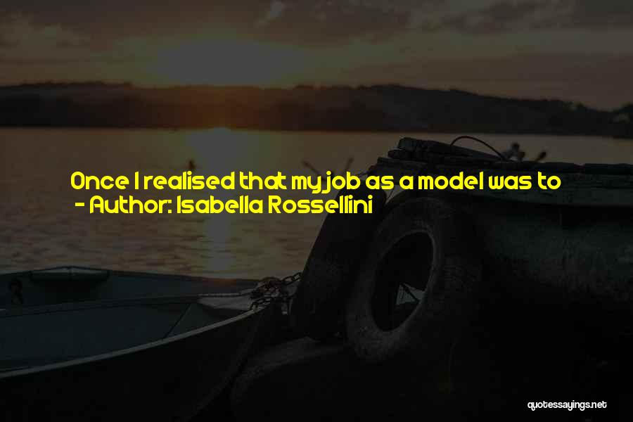 Emote Quotes By Isabella Rossellini