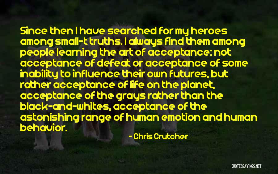 Emotion And Art Quotes By Chris Crutcher Emotion And Art Quotes By Chris Crutcher