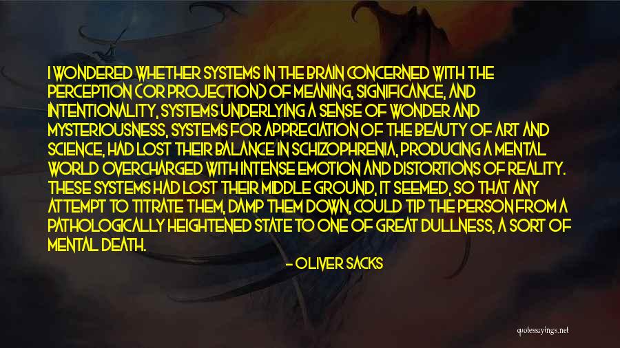 Emotion And Art Quotes By Oliver Sacks Emotion And Art Quotes By Oliver Sacks