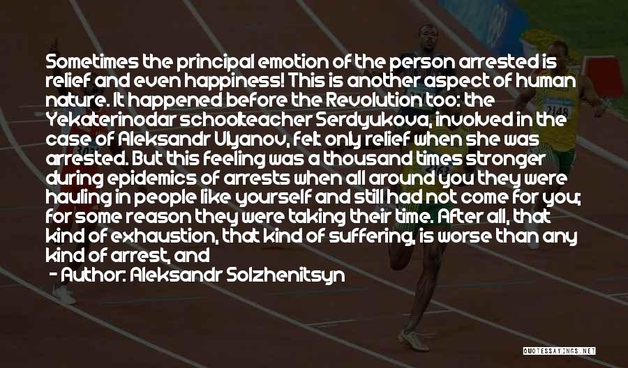 Emotion And Reason Quotes By Aleksandr Solzhenitsyn