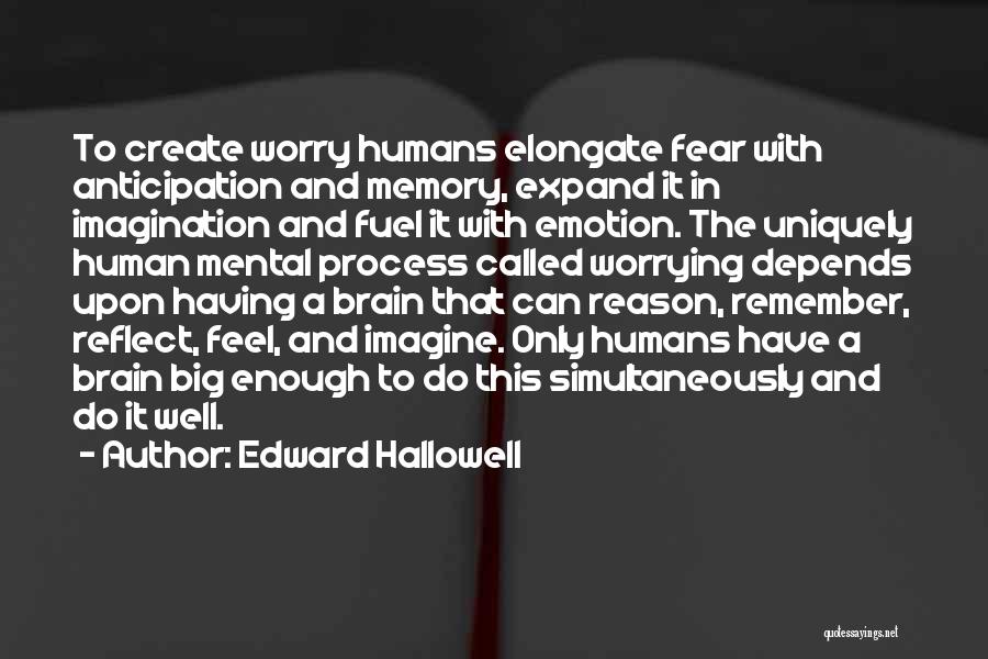 Emotion And Reason Quotes By Edward Hallowell