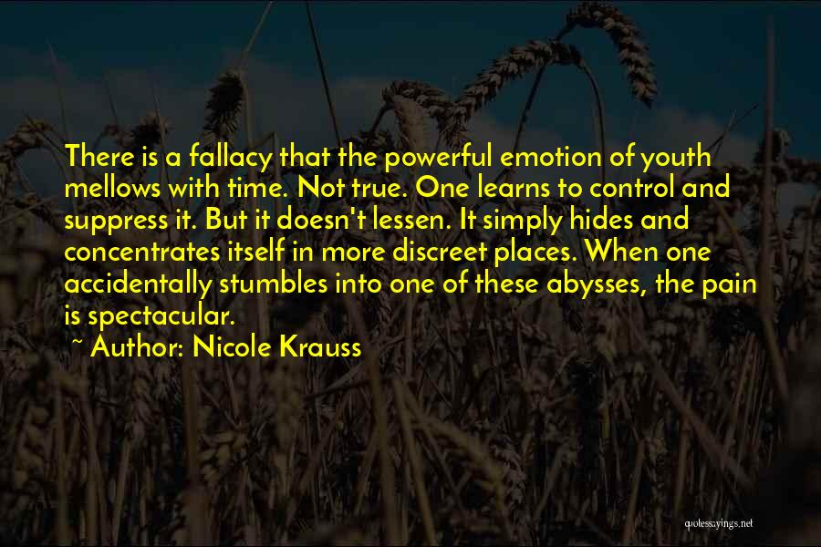 Emotion Quotes By Nicole Krauss