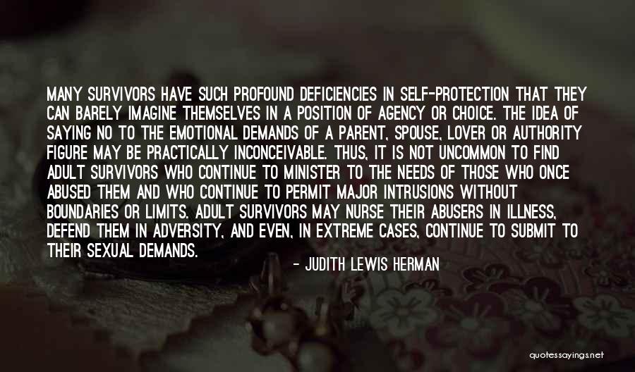 Emotional Abuse Survivor Quotes By Judith Lewis Herman Emotional Abuse Survivor Quotes By Judith Lewis Herman