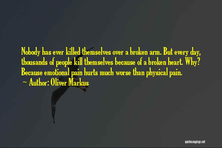 Emotional And Physical Abuse Quotes By Oliver Markus