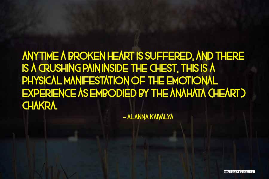 Emotional And Physical Pain Quotes By Alanna Kaivalya Emotional And Physical Pain Quotes By Alanna Kaivalya