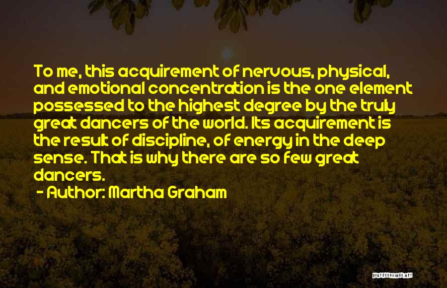 Emotional And Physical Quotes By Martha Graham