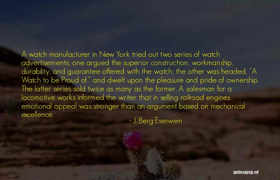 Emotional Appeal Quotes By J. Berg Esenwein Emotional Appeal Quotes By J. Berg Esenwein