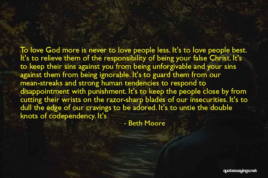 Emotional Best Man Quotes By Beth Moore