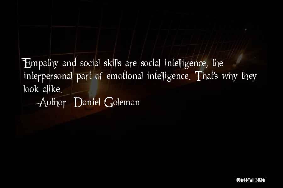 Emotional Empathy Quotes By Daniel Goleman
