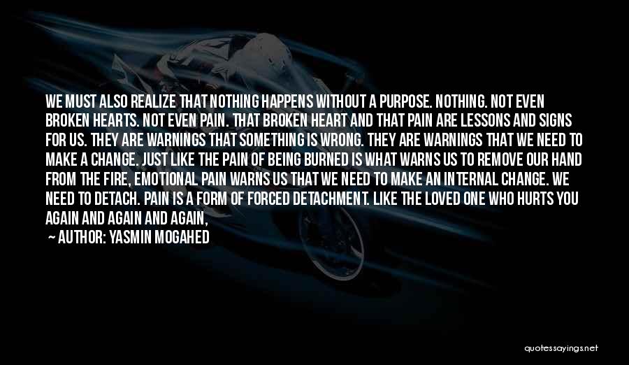 Emotional Heart Pain Quotes By Yasmin Mogahed