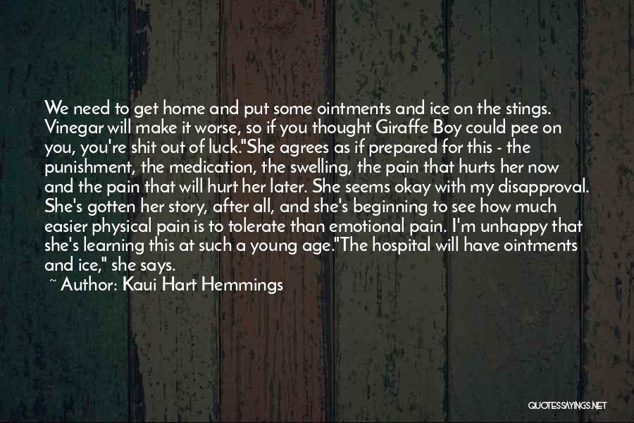 Emotional Hurt And Pain Quotes By Kaui Hart Hemmings