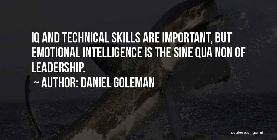 Emotional Intelligence In Leadership Quotes By Daniel Goleman