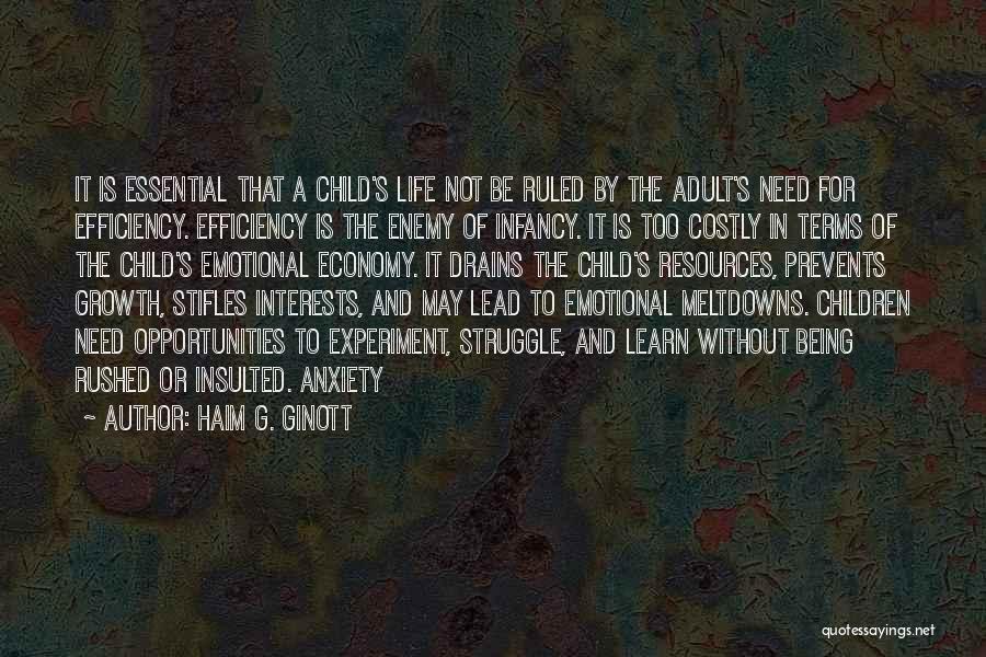 Emotional Life Quotes By Haim G. Ginott Emotional Life Quotes By Haim G. Ginott