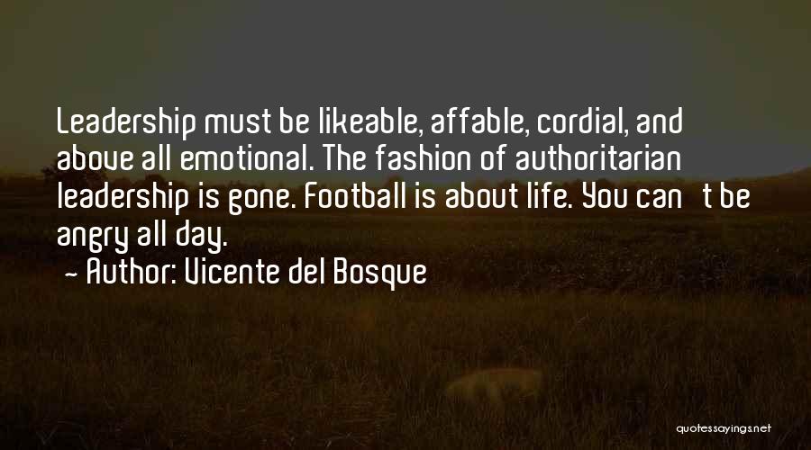 Emotional Life Quotes By Vicente Del Bosque