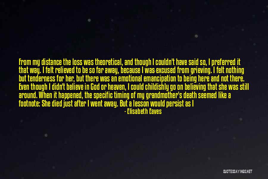 Emotional Loss Quotes By Elisabeth Eaves Emotional Loss Quotes By Elisabeth Eaves