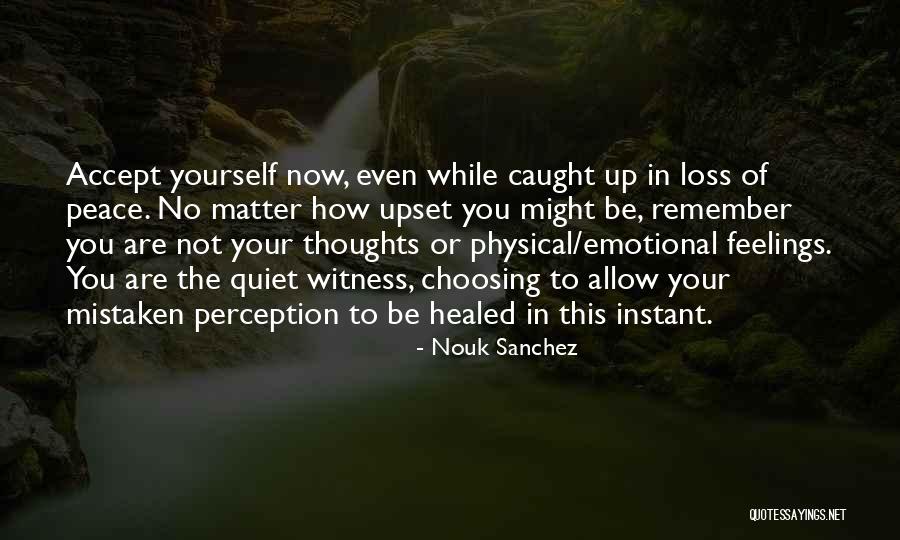 Emotional Loss Quotes By Nouk Sanchez