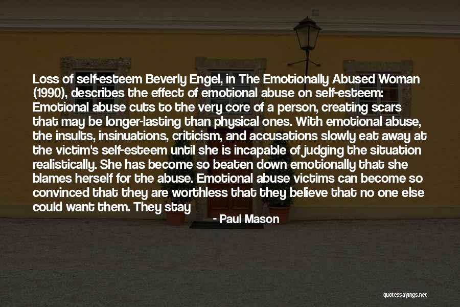 Emotional Loss Quotes By Paul Mason