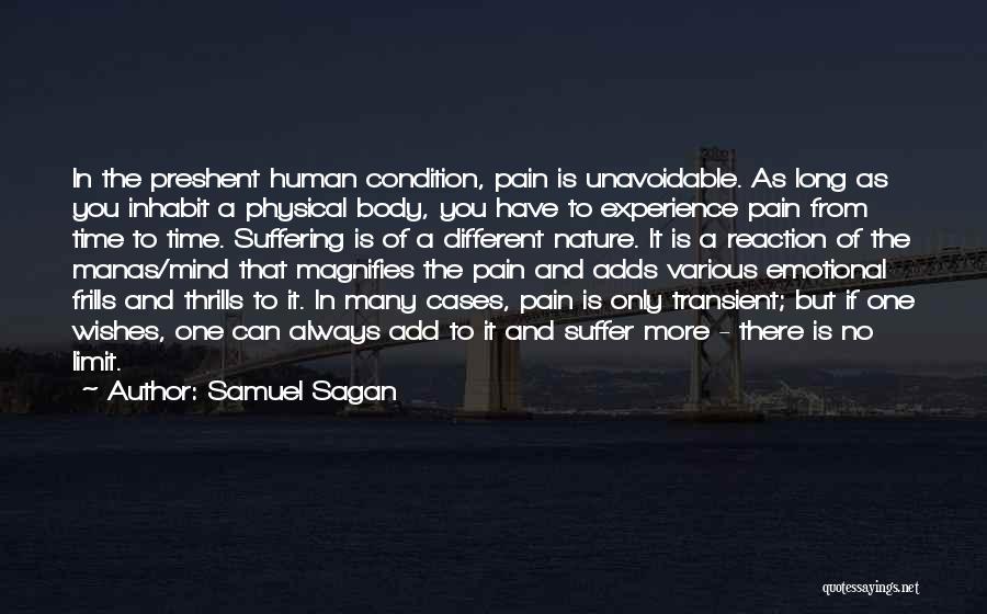 Emotional Pain And Suffering Quotes By Samuel Sagan