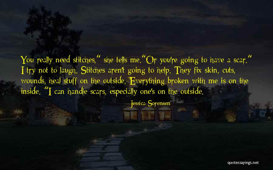 Emotional Pain Quotes By Jessica Sorensen
