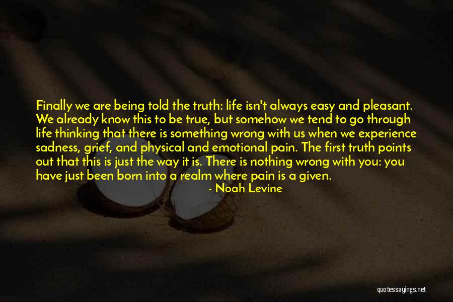 Emotional Pain Quotes By Noah Levine