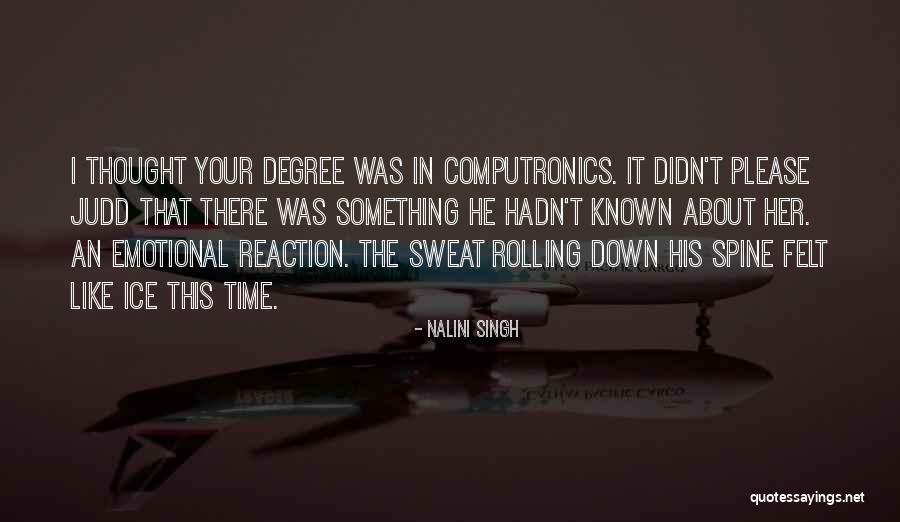 Emotional Reaction Quotes By Nalini Singh Emotional Reaction Quotes By Nalini Singh