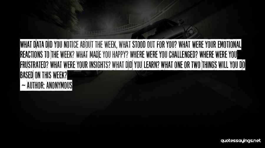 Emotional Reactions Quotes By Anonymous Emotional Reactions Quotes By Anonymous