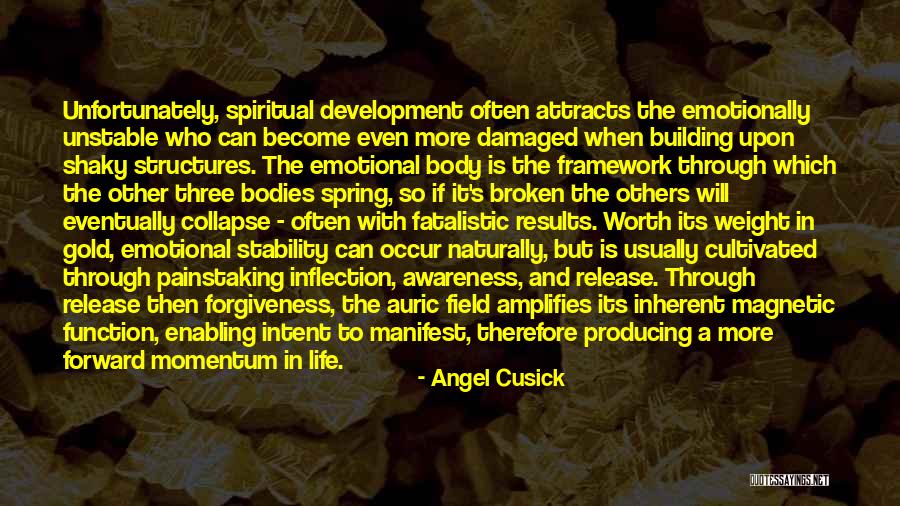 Emotional Release Quotes By Angel Cusick