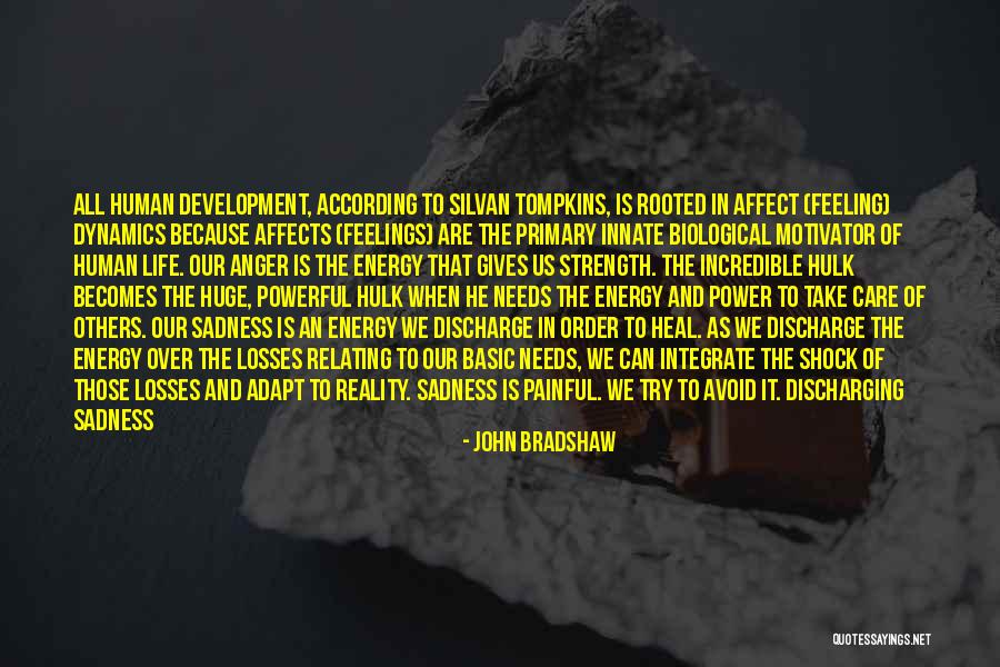 Emotional Strength Quotes By John Bradshaw