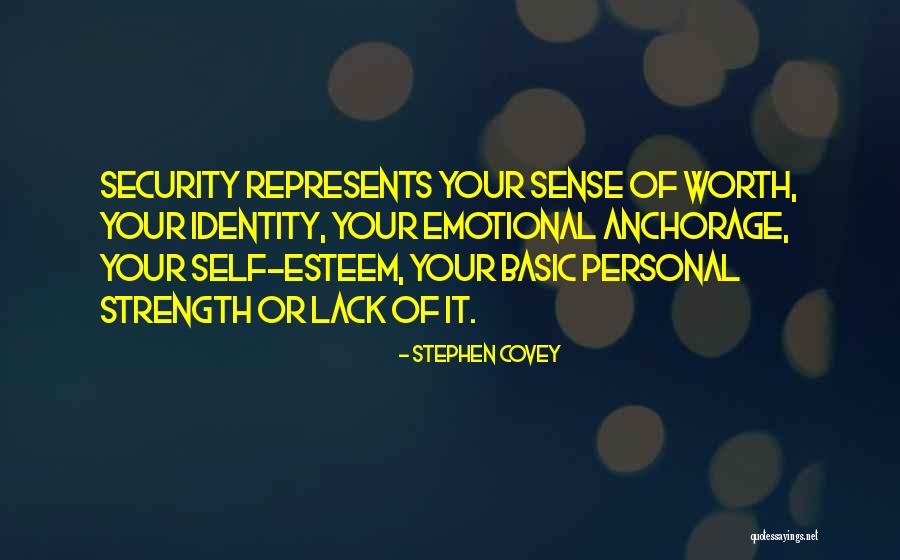 Emotional Strength Quotes By Stephen Covey