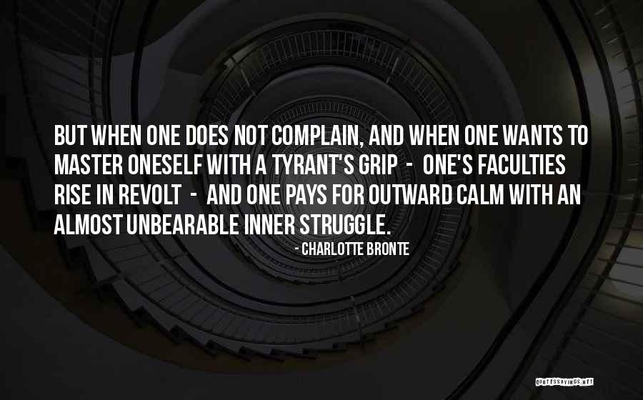 Emotional Struggle Quotes By Charlotte Bronte Emotional Struggle Quotes By Charlotte Bronte