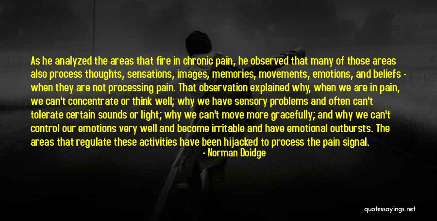Emotional Thoughts Quotes By Norman Doidge Emotional Thoughts Quotes By Norman Doidge