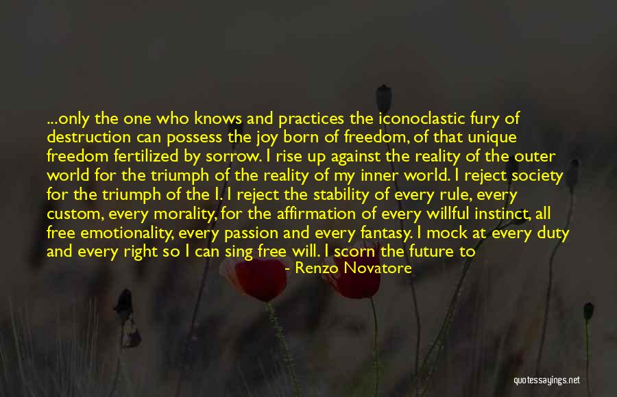 Emotionality Quotes By Renzo Novatore Emotionality Quotes By Renzo Novatore