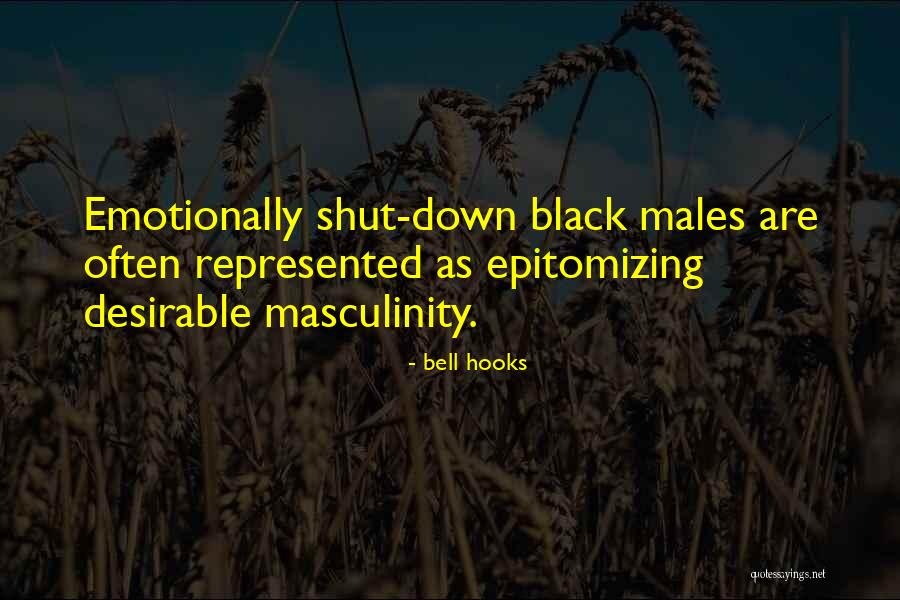 Emotionally Shut Down Quotes By Bell Hooks