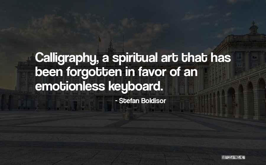 Emotionless Quotes By Stefan Boldisor