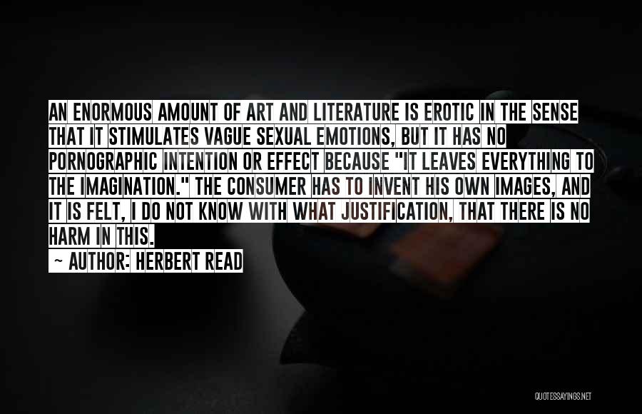 Emotions And Art Quotes By Herbert Read