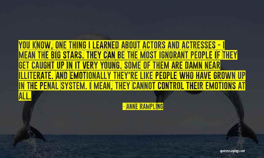 Emotions And Control Quotes By Anne Rampling Emotions And Control Quotes By Anne Rampling
