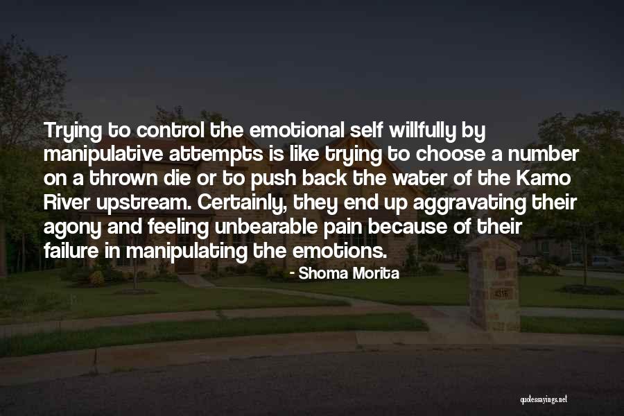 Emotions And Control Quotes By Shoma Morita Emotions And Control Quotes By Shoma Morita