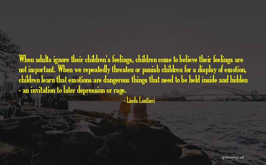 Emotions And Feelings Quotes By Linda Lantieri Emotions And Feelings Quotes By Linda Lantieri